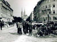 Sajmište (danas ulica Račkog - Trg žrtava fašizma) 1925. godine